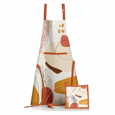 Tabliers de cuisine - Tablier de cuisine Legno Multico 72 x 85 - MAISON VIVARAISE - SDE VIVARAISE WINKLER