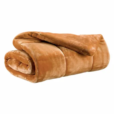Bed linens - Betender Bed Throw Ocre 225 X 260 - MAISON VIVARAISE - SDE VIVARAISE WINKLER