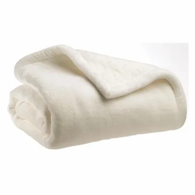 Bed linens - Michka Bed Throw Neige 220 X 240 - MAISON VIVARAISE - SDE VIVARAISE WINKLER