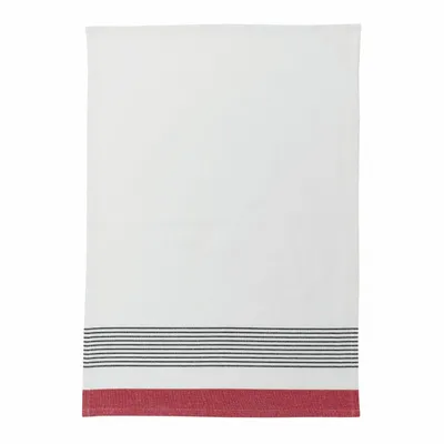 Dish towels - Mattia Recycled Dish Towel Rouge 50 X 70 - MAISON VIVARAISE - SDE VIVARAISE WINKLER