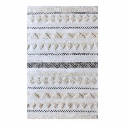 Tapis - Tapis Lenity Ivoire 120 x 180 - MAISON VIVARAISE - SDE VIVARAISE WINKLER