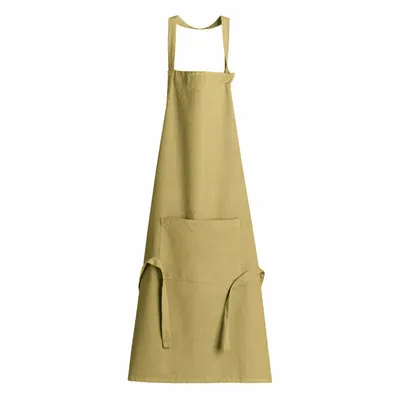 Tabliers de cuisine - Tablier de cuisine recyclé Ada Kaki 72 x 85 - MAISON VIVARAISE - SDE VIVARAISE WINKLER