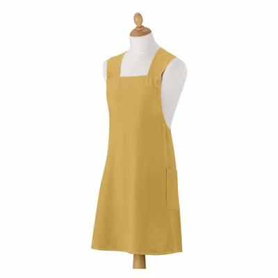 Aprons - Recycled Japanese Kitchen Apron Haru Badiane 78 X 100 - MAISON VIVARAISE - SDE VIVARAISE WINKLER