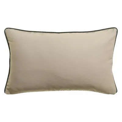 Coussins - Coussin uni Alga outdoor Galet 30 x 50 - MAISON VIVARAISE - SDE VIVARAISE WINKLER