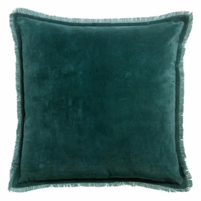 Cushions - Plain Cushion Fara Corinthe 45 X 45 - MAISON VIVARAISE - SDE VIVARAISE WINKLER