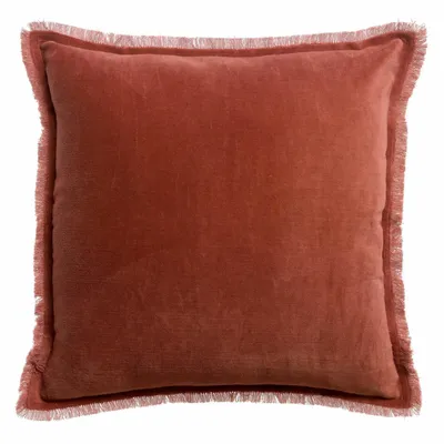 Cushions - Plain Cushion Fara Sienne 45 X 45 - MAISON VIVARAISE - SDE VIVARAISE WINKLER