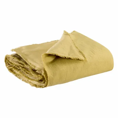 Bed linens - Laly Plain Comforter Gold 85 X 200 - MAISON VIVARAISE - SDE VIVARAISE WINKLER