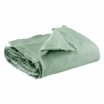 Bed linens - Laly plain comforter Opaline 85 X 200 - MAISON VIVARAISE - SDE VIVARAISE WINKLER