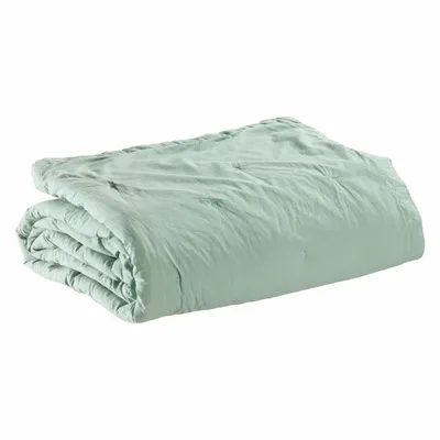 Bed linens - Tika Bed Throw Opaline 240 X 260 - MAISON VIVARAISE - SDE VIVARAISE WINKLER