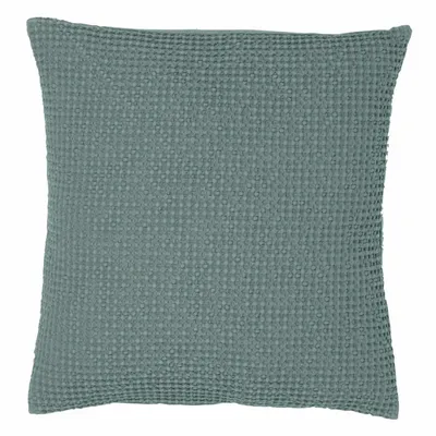 Coussins - Coussin recyclé Maia Vert de gris 45 x 45 - MAISON VIVARAISE - SDE VIVARAISE WINKLER