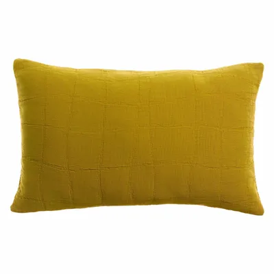 Cushions - Recycled Cushion Titou Absynthe 30 X 50 - MAISON VIVARAISE - SDE VIVARAISE WINKLER
