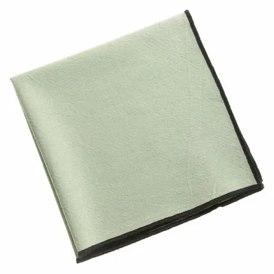 Napkins - Grace Recycled Table Napkin Céladon 40 X 40 - MAISON VIVARAISE - SDE VIVARAISE WINKLER