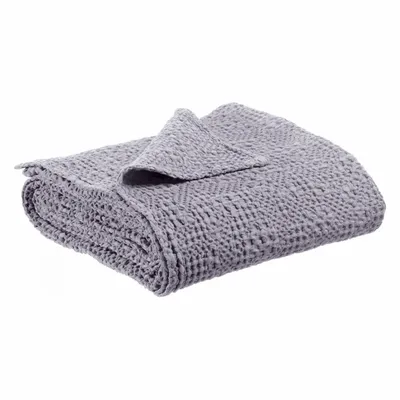 Bed linens - Throw Stonewashed Tana Brume 180 X 260 - MAISON VIVARAISE - SDE VIVARAISE WINKLER