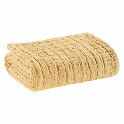 Bed linens - Swami Bed Throw Sable 180 X 260 - MAISON VIVARAISE - SDE VIVARAISE WINKLER