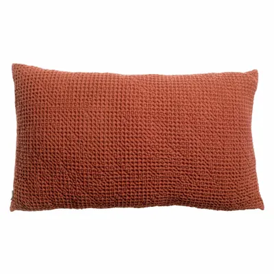 Coussins - Coussin recyclé Maia Sienne 30 x 50 - MAISON VIVARAISE - SDE VIVARAISE WINKLER