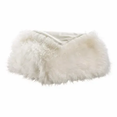 Throw blankets - Betani Throw Blanket Neige 130 X 160 - MAISON VIVARAISE - SDE VIVARAISE WINKLER