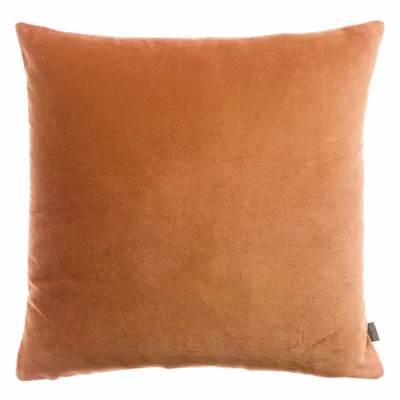 Coussins - Coussin uni Elise Rouille 45 x 45 - MAISON VIVARAISE - SDE VIVARAISE WINKLER