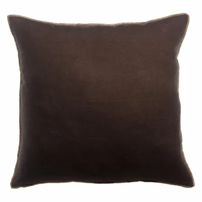Coussins - Coussin Zeff Céleste Ébène 45 x 45 - MAISON VIVARAISE - SDE VIVARAISE WINKLER
