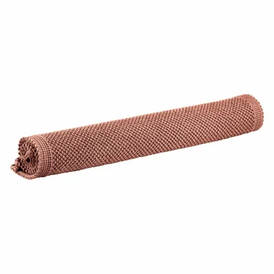Autres linges de bain - Tapis de bain Etia Terracotta 54 x 64 - MAISON VIVARAISE - SDE VIVARAISE WINKLER