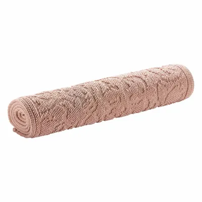Other bath linens - Gilda Bath Mat Aubepine 54 X 64 - MAISON VIVARAISE - SDE VIVARAISE WINKLER
