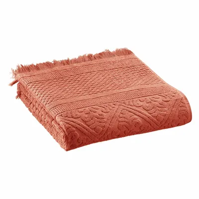 Serviettes de bain - Serviette de toilette Zoe Sienne 50 x 100 - MAISON VIVARAISE - SDE VIVARAISE WINKLER
