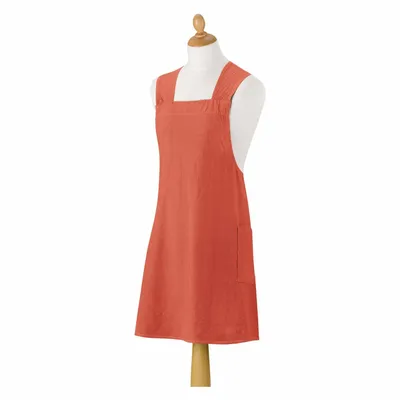 Aprons - Haru Recycled Japanese Kitchen Apron Tomette 78 X 100 - MAISON VIVARAISE - SDE VIVARAISE WINKLER