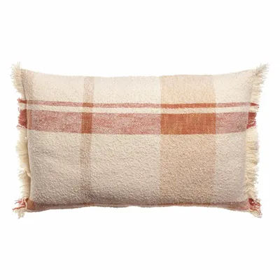 Cushions - Jane Jacquard Cushion Multico sienne 40 X 65 - MAISON VIVARAISE - SDE VIVARAISE WINKLER