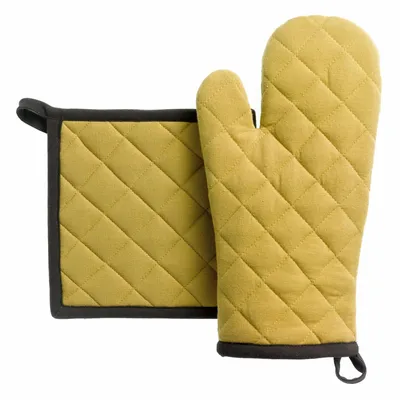 Maniques - Lot gant de cuisine/manique recyclé Grace Badiane 15 x 32 - MAISON VIVARAISE - SDE VIVARAISE WINKLER