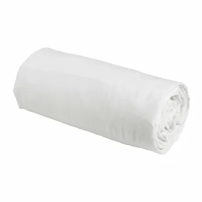 Bed linens - Céleste Fitted Sheet Milk 200 X 160 - LA CERISE SUR LE GATEAU
