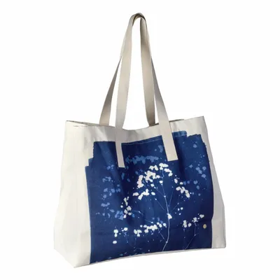 Sacs et cabas - Sac cabas Gypso Bleu 38 x 46 x 18 - LA CERISE SUR LE GATEAU