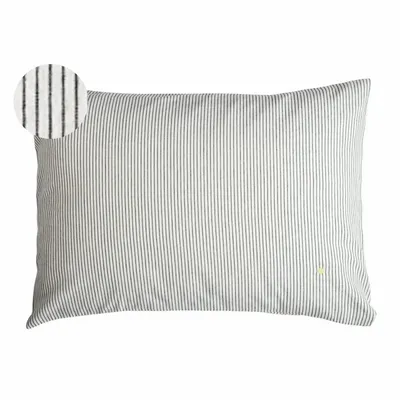 Bed linens - Léonie Pillowcase Caviar 70 X 50 - LA CERISE SUR LE GATEAU