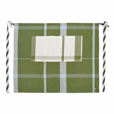 Tabliers de cuisine - Tablier bistrot La nonna Pistacchio 70 x 85 - LA CERISE SUR LE GATEAU