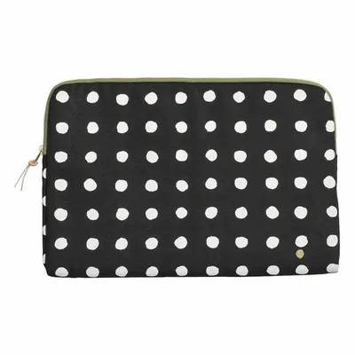 Clutches - Mia Laptop Sleeve Caviar 15-16"" - LA CERISE SUR LE GATEAU