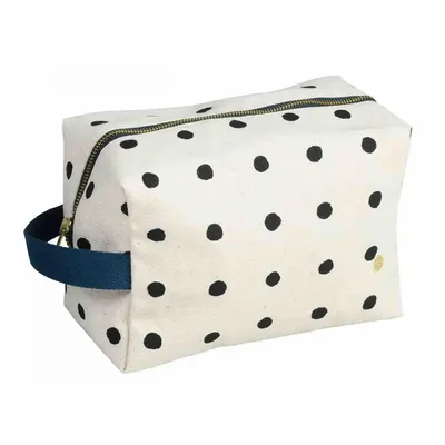 Pochettes - Trousse cube Mio Ecru L 14 X 22 X 11 - LA CERISE SUR LE GATEAU