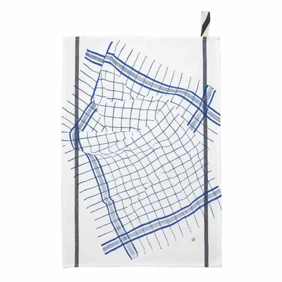 Dish towels - Tonton Tea Towel Bleu 70 X 50 - LA CERISE SUR LE GATEAU