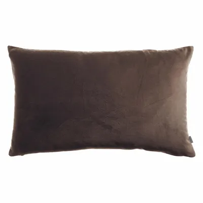 Coussins - Coussin uni Elise Ébène 40 x 65 - MAISON VIVARAISE - SDE VIVARAISE WINKLER