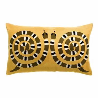 Coussins - Coussin brodé Yoka Mangue 40 x 65 - MAISON VIVARAISE - SDE VIVARAISE WINKLER
