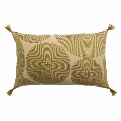 Coussins - Coussin brodé Tito Naturel 40 x 65 - MAISON VIVARAISE - SDE VIVARAISE WINKLER