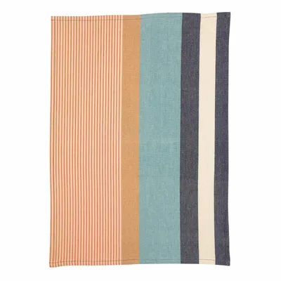 Dish towels - Recycled tea towel Yuna Azur 50 X 70 - MAISON VIVARAISE - SDE VIVARAISE WINKLER