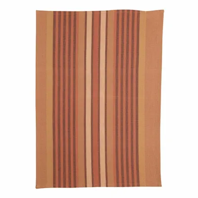 Torchons - Torchon recyclé Yuna Terracotta 50 x 70 - MAISON VIVARAISE - SDE VIVARAISE WINKLER