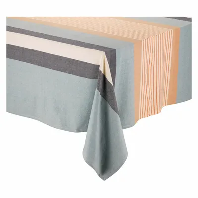 Nappes - Nappe recyclée Yuna Azur 170 x 250 - MAISON VIVARAISE - SDE VIVARAISE WINKLER