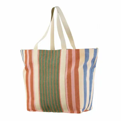 Sacs et cabas - Maxi bag Yuna recyclé Diapre 38 x 60 x 16 - MAISON VIVARAISE - SDE VIVARAISE WINKLER