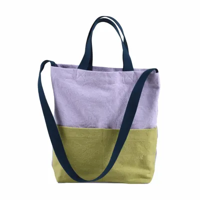Bags and totes - My City Bag Tricolo Lilas 37 X 35 X 9 - LA CERISE SUR LE GATEAU