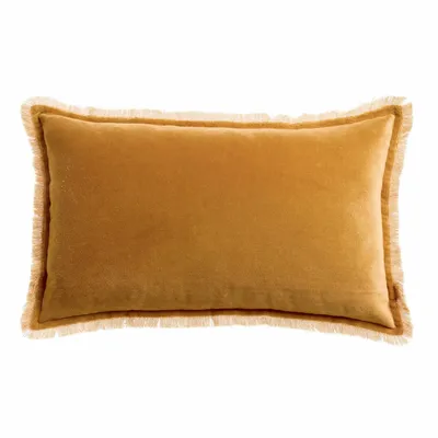 Coussins - Coussin uni Fara Cannelle 30 x 50 - MAISON VIVARAISE - SDE VIVARAISE WINKLER