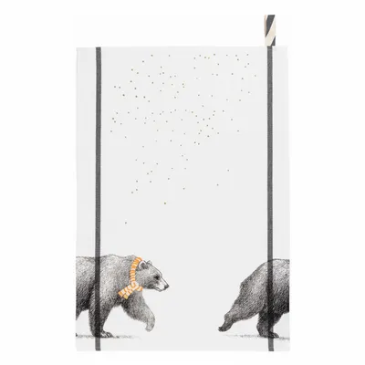 Torchons - Torchon Ours Blanc 50 x 70 - LA CERISE SUR LE GATEAU