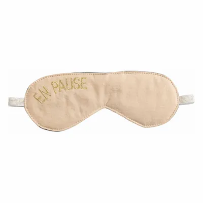 Sleepwear - En Pause sleep mask Muscade 8 X 20 - LA CERISE SUR LE GATEAU