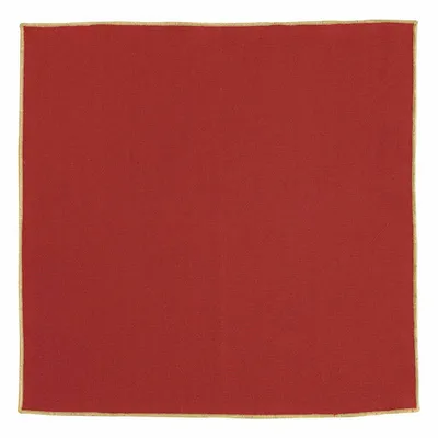 Serviettes - Serviette de table recyclée Grace Rubis 40 x 40 - MAISON VIVARAISE - SDE VIVARAISE WINKLER