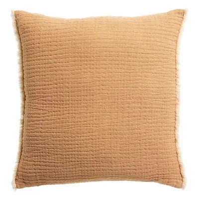 Cushions - Emilio Cushion Caramel 45 X 45 - MAISON VIVARAISE - SDE VIVARAISE WINKLER