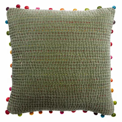 Coussins - Coussin Gastounet Verveine 45 x 45 - MAISON VIVARAISE - SDE VIVARAISE WINKLER