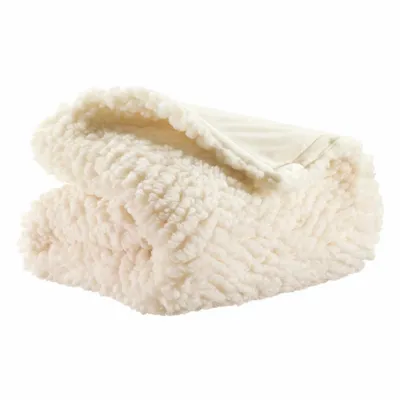 Linge de lit - Édredon Noam Neige 85 x 200 - MAISON VIVARAISE - SDE VIVARAISE WINKLER